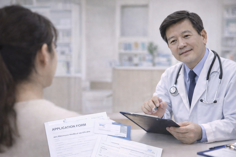 เหตุผลที่ควรออกใบรับรองกับแพทย์